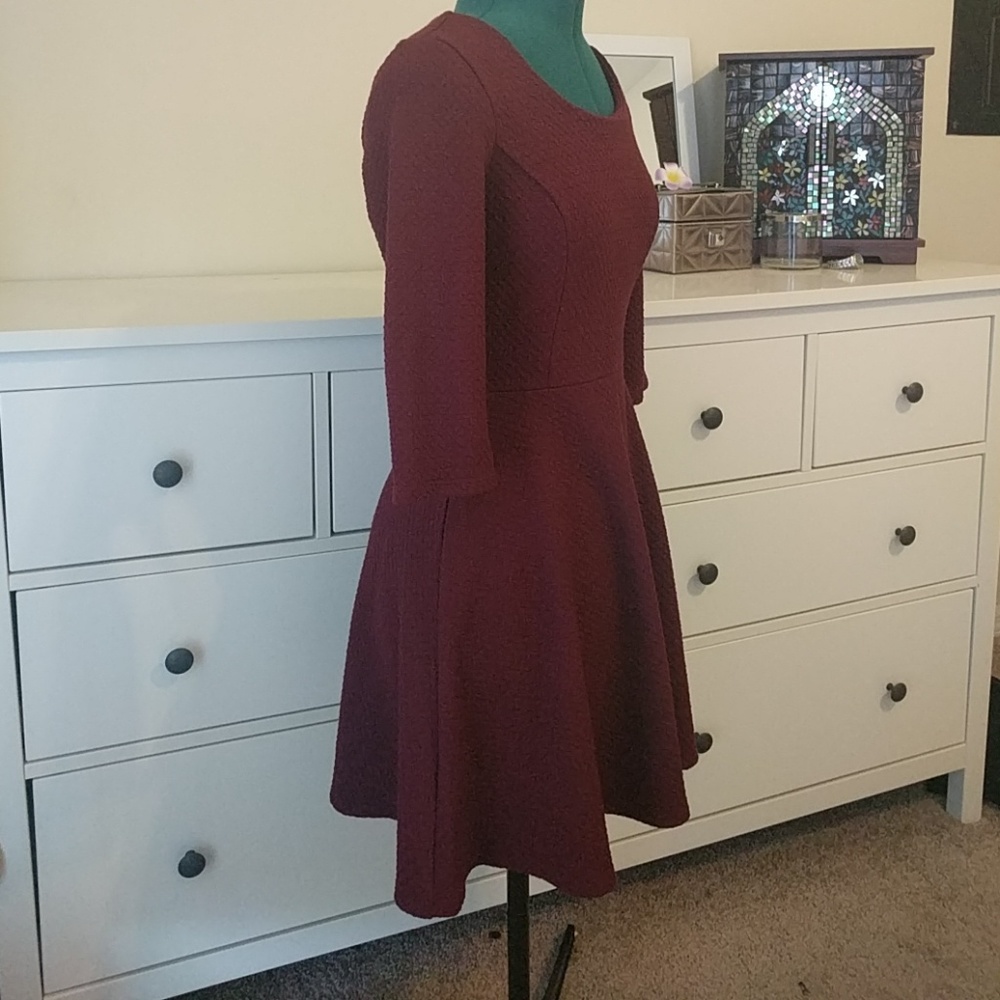 Maroon dress